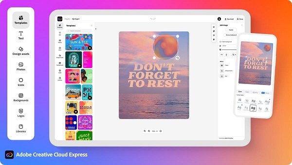 Create Stunning Visuals using Adobe Express