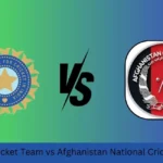 India National Cricket Team vs Afghanistan National Cricket Team Stats