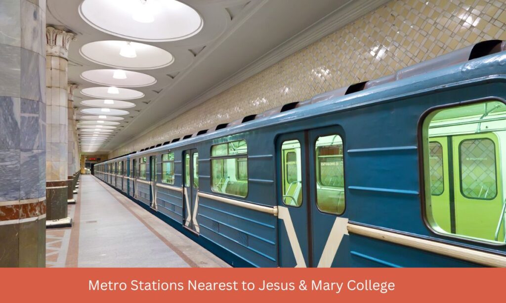 jesus and mary college nearest metro