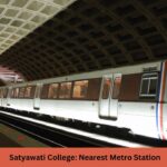 satyawati college nearest metro station