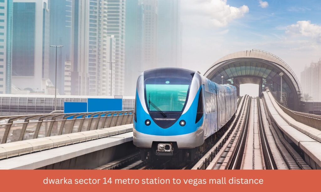 dwarka sector 14 metro station to vegas mall distance