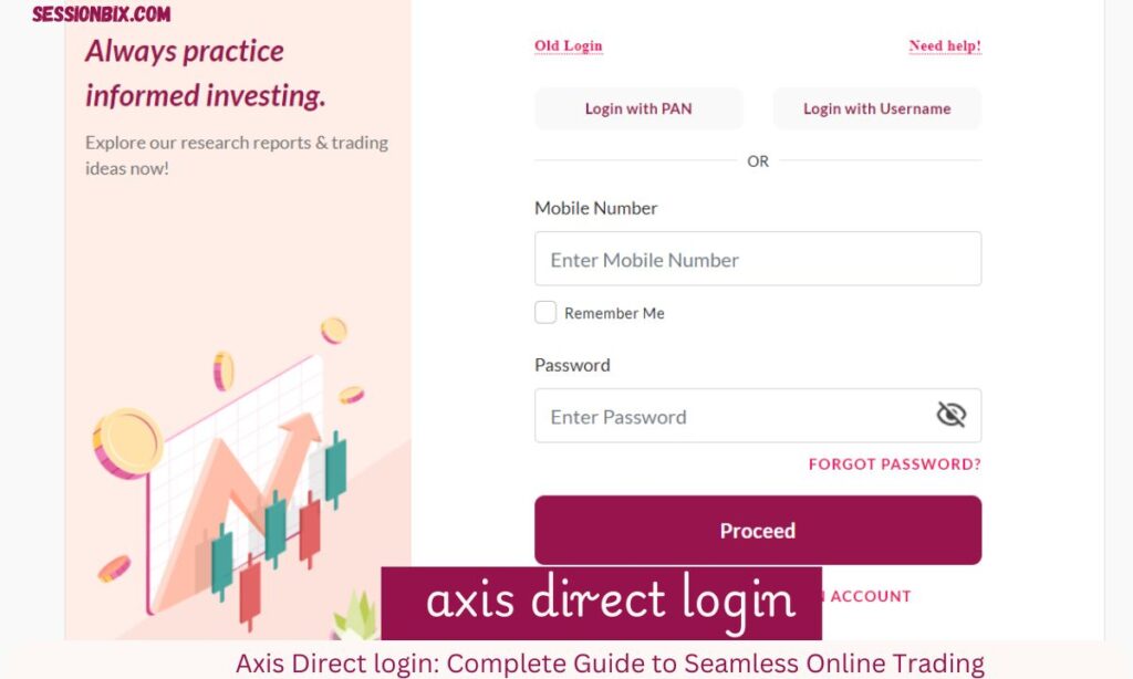 axis direct login