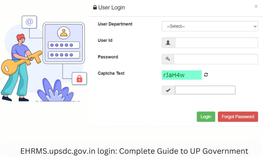 ehrms.upsdc.gov.in login